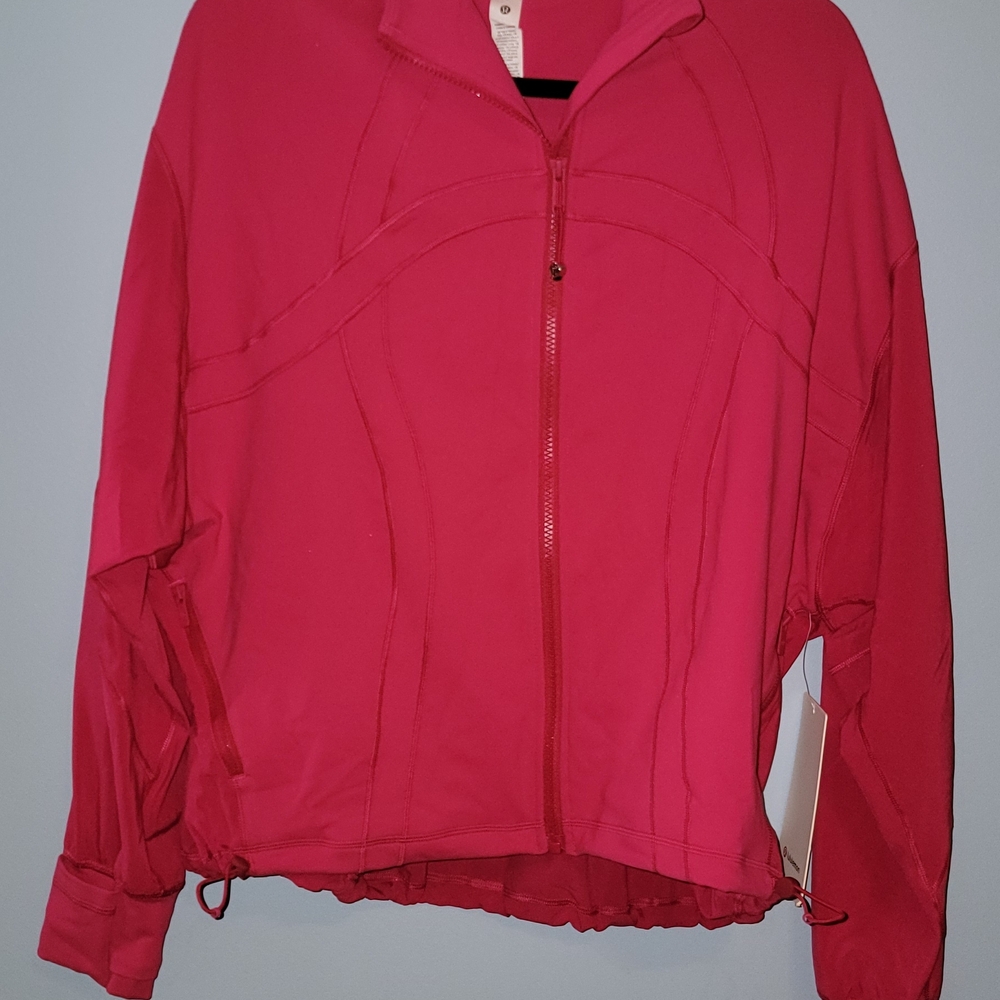 NEW!🔥Lululemon Athletica Pink Define Relaxed Fit Jacket Lightweight Casual